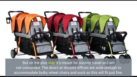 Foundations Sport Quad #Stroller with UV Protecting #Stroller-Overview
