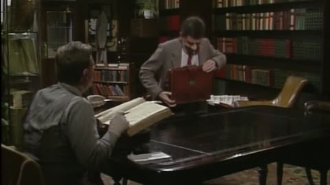 Mr. Bean In The Library Funny Moments