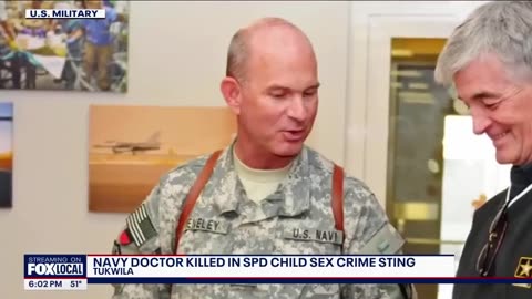 Navy doctor killed in SPD child sex crime sting | FOX 13 Seattle