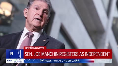 MASSIVE: Joe Manchin Leaves The Democrat Party
