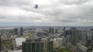 Chinese Spy Balloon Over Melbourne Australia