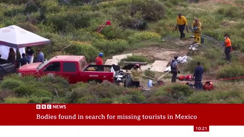 Bodies found in search for missing Mexicantourists | BBC News