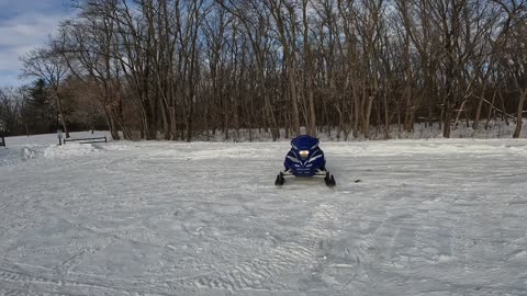 Rippin the trails in mn SXR700