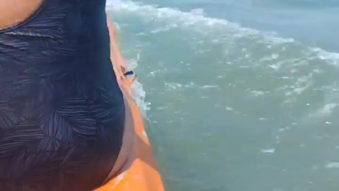 Kayaking Fail in the Sea
