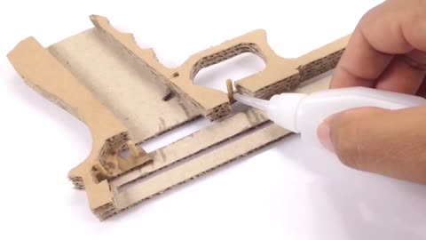 Make a pistol at home.