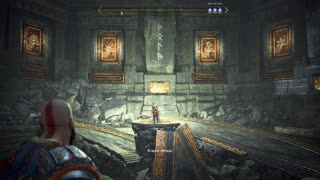 God of War (2018) Seasons Puzzle near Thamur's Corpse