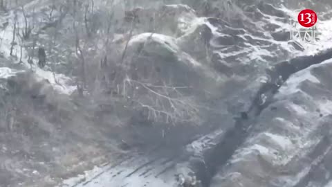 This is how Ukrainian tank greeted 30 advancing Russian soldiers - "It didn't spare any of them”