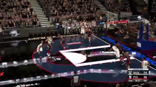 NBA2K Sixers vs Bulls