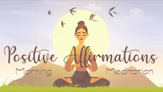 Morning Positive Affirmations | A 10 minute guided meditation