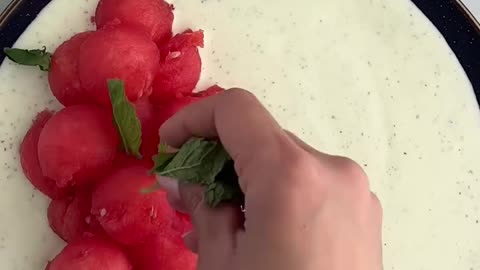 Watermelon with Whipped Feta
