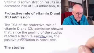 Vitamin D works to prevent Covid deaths & severe illness - The evidence is in and it's conclusive.