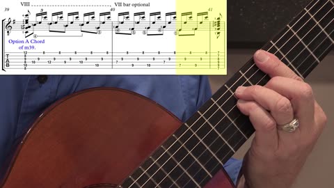 Technique Left-Hand, Part I. Video #52: m40, Option B
