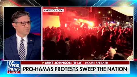 Speaker Johnson Slams Campus Protests, Claims Activists Are 'Intimidating' Jewish Students