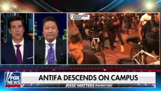 Antifa descends on campus