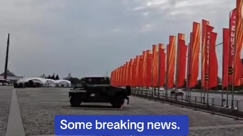 Some breaking news. NATO Armour has finally reached Moscow.