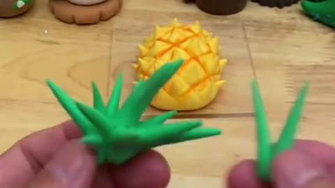 The Clay Craft Ideas #221 The Pineapple Little Crafty