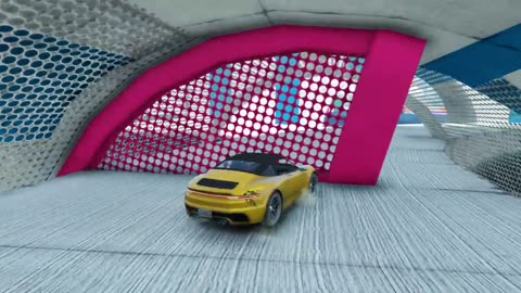 Porsche Parkour Stunt Race ▸ GTA 5