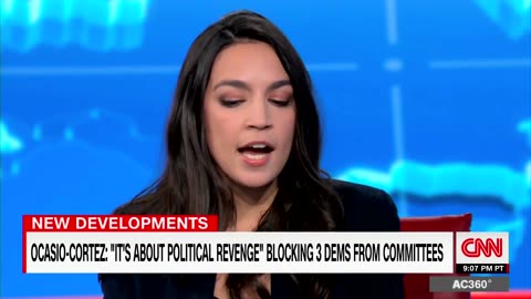 AOC claims it's "uncomfortable serving" with Members who engage in "stochastic terrorism"