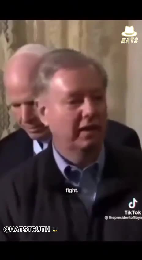 Deep-State Psychopaths Senator Lindsey Graham and John McCain