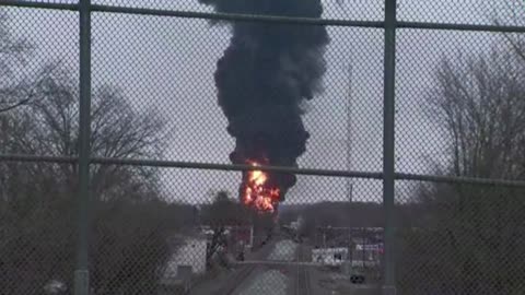 The controlled explosion at Ohio train,has delivered Harmful synthetics on air,Experts warn