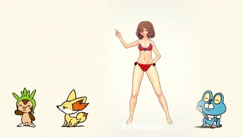 Kinoko Bikini My hero Academia Pokémon dancing POKÉDANCE #mmd #Kinoko #bnha #mha