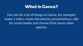 Why Canva?