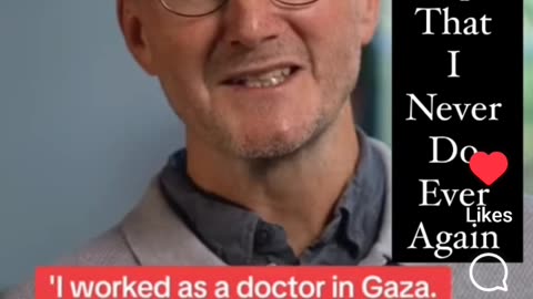 Volunteer Doctor Reports On Gaza Conditions