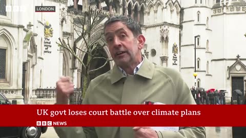 UK government defeated in High Court over climate plans | BBC News