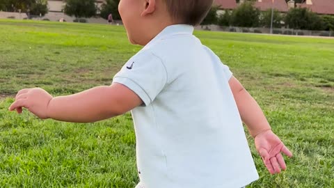 One-year-old Enjoys Soccer?