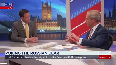 'You've POKED the Russian bear!' Farage SCOLDS 'mad' Cameron for stirring Ukraine to ATTACK Russia