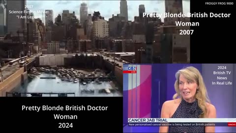 I Am Legend (2007) Doctor TV Interview Scene Compared To 2024 British TV Doctor Interview
