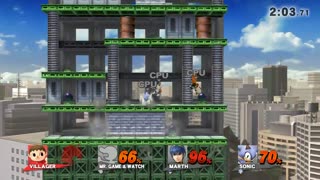 Super Smash Bros 4 Wii U Battle161