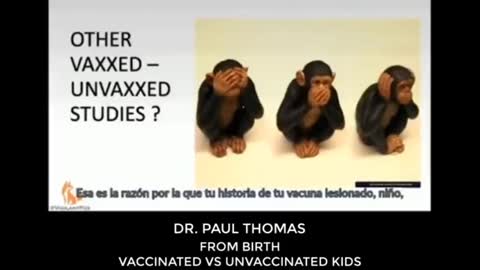 DR. PAUL THOMAS HIRES OUTSIDE FIRM TO TRACK VACCINATED VS UNVACCINATED KIDS
