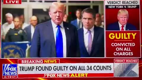 Donald Trump after verdict: "This was a disgrace. This was a rigged trial..