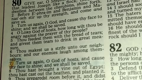 PSALMS 80:1-19