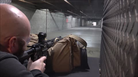 Holosun HS403R Install and Sight in: AR15 Range Day at BTO 100yd Indoor