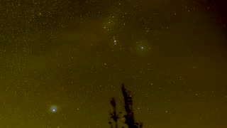 Starry Night Sky Time Lapse 3