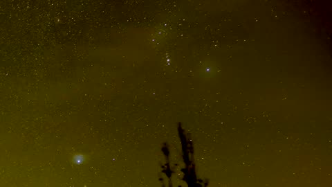 Starry Night Sky Time Lapse 3