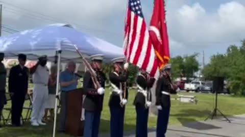 Memorial Day - Panama City, FL - Mosley HS Color Guard