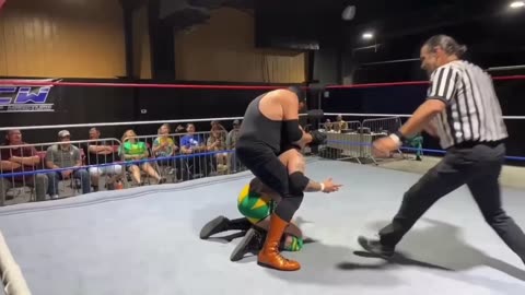 American Pro Wrestling:Mega Destroyer vs Yela Man