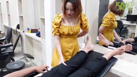 Barber Shop Massage Service Of More Attractive Vietnamese Girl SU (Fact: Best Wife)