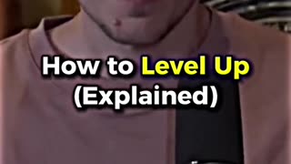 HOW TO LEVEL UP (ANDREW TATE)