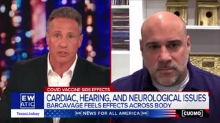 Chris Cuomo admits to being injured by covid vax