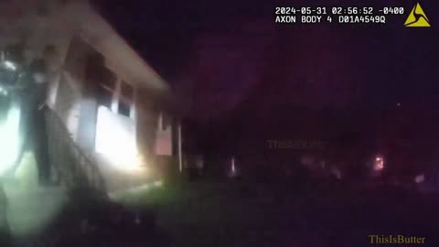 Body Cam Footage Of Early Morning Rescue Of Family From Bedford House Fire