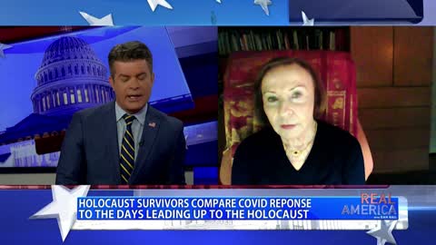 REAL AMERICA -- Dan Ball W/ Vera Sharav, Holocaust Survivor Compares COVID Tyranny To Nazis, 1/30/23