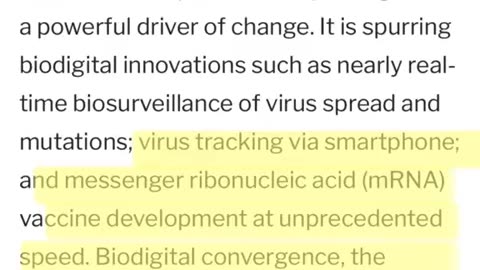 BIODIVERGÊNCIA E O HACKING DE HUMANOS PELO GOVERNO