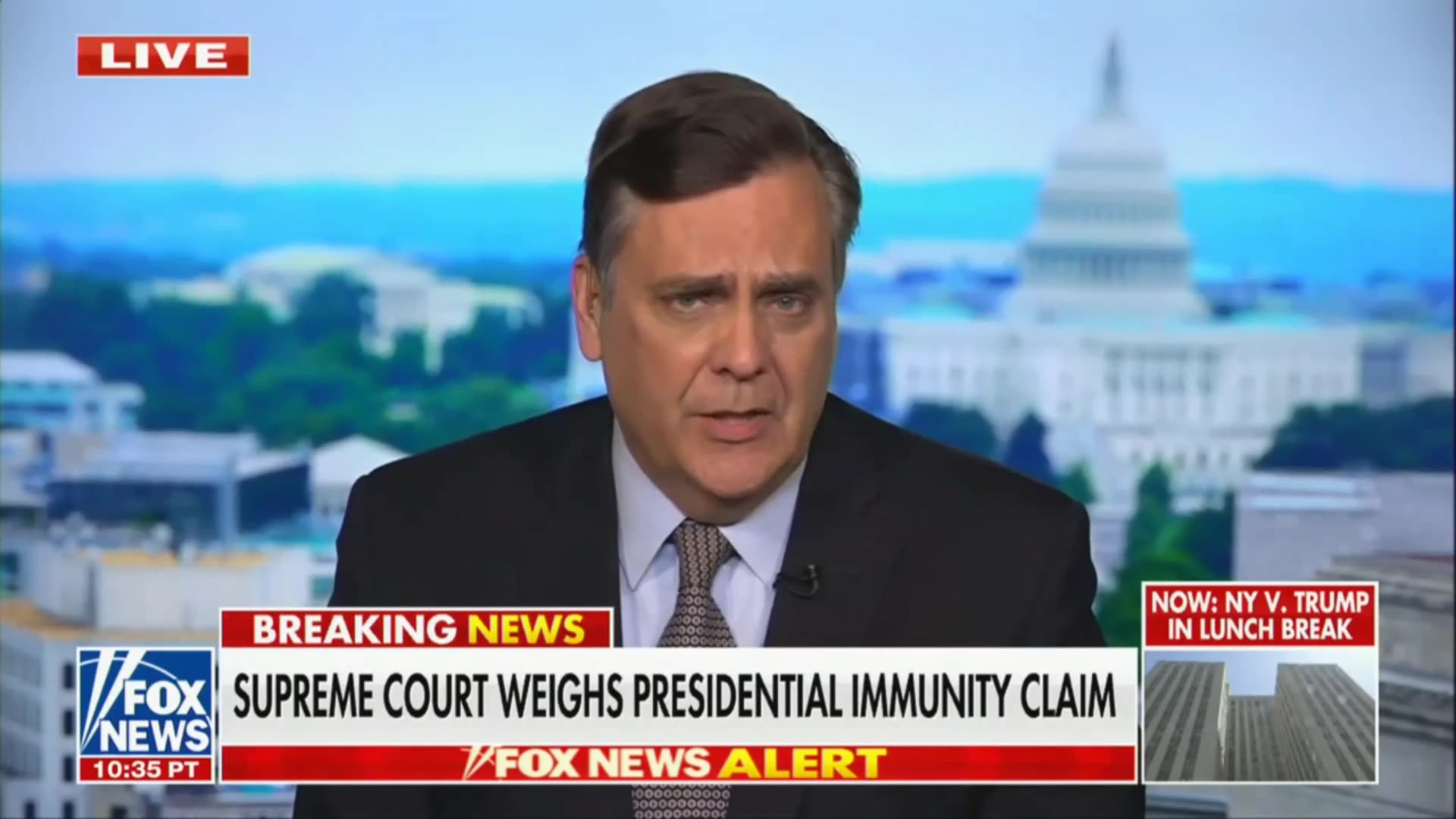 Jonathan Turley Says Chief Justice Roberts Was 'Openly Mocking' D.C. Circuit On Trump Immunity Case