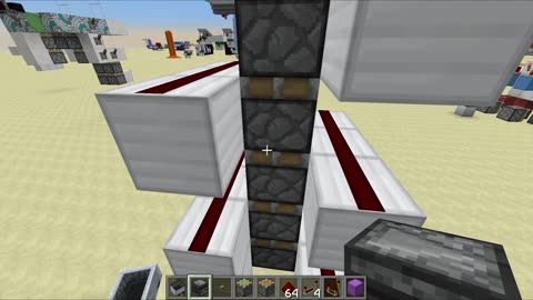 The Simplest PISTON ELEVATOR in Minecraft!