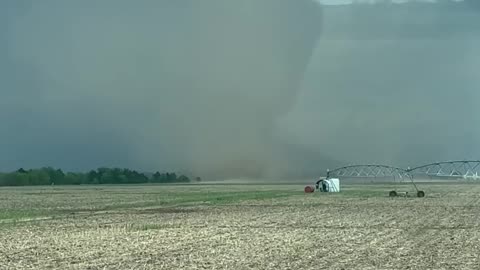 Close Encounter With a Landspout Tornado