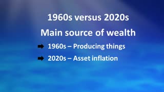 Affluent Americans' Wealth is from Asset Inflation